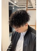 ツイストパーマ メンズヘア
