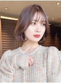 【Lond bla-ma】 韓国ボブ/顔まわり/シースルーバング