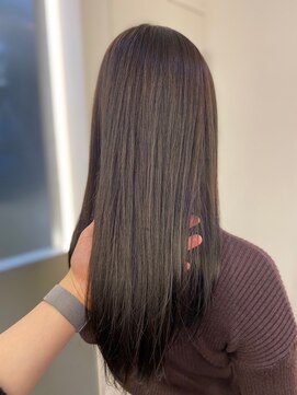 ジーナ 池袋(Zina) 髪質改善＊アッシュチョコレートブラウン＊美髪【Zina 池袋】