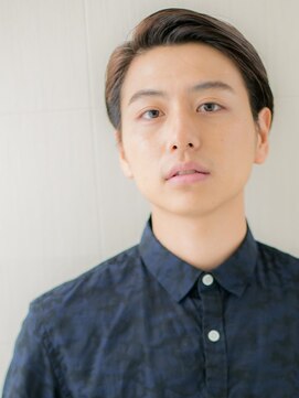 モッズヘア メン 上尾東口店(mod's hair men) サイドパートで好感度UP！アースカラーショートT上尾