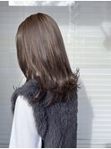 ブリーチなし、ラベンダーグレージュ