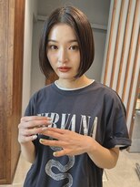 ビュートリアム 南青山(BEAUTRIUM)&nbsp;ミニボブ　ストレートボブ　切りっぱなしボブ