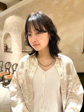 ビュートリアム265(BEAUTRIUM 265) くびレイヤー・コスメパーマ・小顔似合わせカット・暗髪・銀座