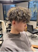 NEXTNEO【櫻田】ハイライトメッシュ　ツイストスパイラルパーマ