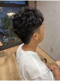 スパイラルパーマ