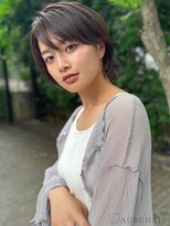 オーブヘアー スミス いわき店(AUBE HAIR smith)&nbsp;20代・30代_コンパクト耳掛けショート