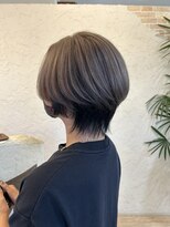 ヘアーアンドスパ ルーチェ(hair&spa Luce)&nbsp;グレージュ×ショートレイヤー