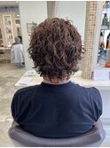 メンズパーマ　サーフカール