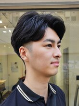 シュエット ウール(Chouette Heure) 後ろ流しセンターパート