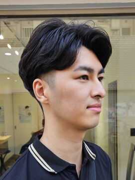 シュエット ウール(Chouette Heure) 後ろ流しセンターパート