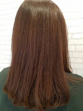 アース 二俣川店(HAIR&MAKE EARTH) 内巻きセミロング