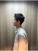 ツーブロック　ショート