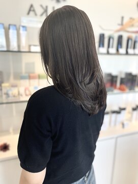 ヒビカ(HIBIKA) 冬の透明感カラー♪暗めオリーブ