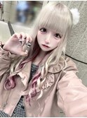 ホワイトカラー/インナーカラー/ハイトーン/髪質改善