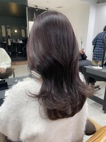 ソピ バイ インビテーション(sopi by invitation)&nbsp;ラベンダーブラウン　レイヤーカット　ラベンダーカラー☆