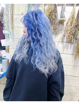 トーク 伊丹本店(TAL'KE) TAL’KE/ブリーチ×デザインカラー_1402