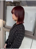 レッドカラー　ワインレッド　レッドブラウン　チェリーレッド