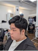 ツーブロック/アップバング/刈り上げ