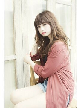 ニコ(NiCO) 【NiCO 八戸】ゆるふわロング ベージュカラー くせ毛風 カール♪