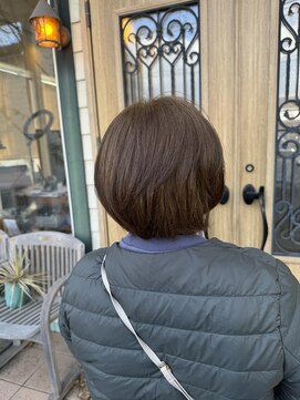 チョコレート(chocolate) 髪質改善大人可愛い20代30代40代50代ショートボブ