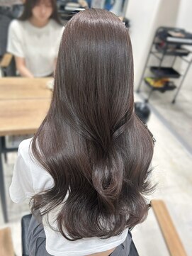 エヌアイ オモテサンドウ(ni omotesando) ☆透明感ラベンダーベージュカラー ツヤカラー☆