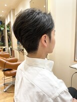 ▼フェザーショート/メンズカット/ツーブロック/ビジネスマン