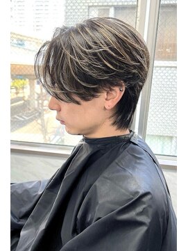 ランズ(LANDS) メッシュカラー　カット 【韓国ヘア 大阪 梅田】