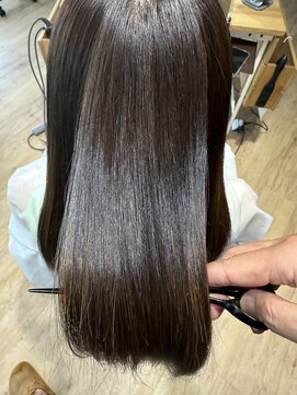 ラバフロー 小野原店(LAVA FLOW) 茶久のストレート（縮毛矯正）