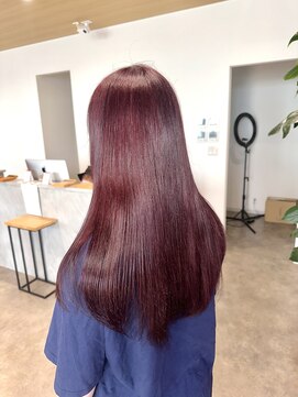 ビスポーク(BESPOKE) ブリーチ1回でできる*ピンクパープル