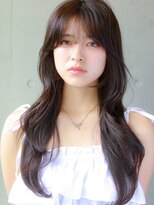 ガリカ シーム(Gallica/SEAM)&nbsp;ロングレイヤー×ゆるウェーブ×透明感ブラウン