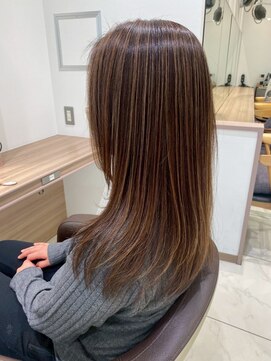 アロット 溝の口店(a.lot) 脱白髪染めハイライト