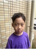 MEN’S HAIR/ブルーブラック/フェザーパーマ/柏
