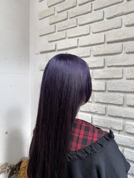 ビランチェ 池袋(bilancia) ラベンダーカラー/ケアブリーチ/寒色系カラー/ ハッシュカット