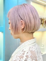 オジョマノ(OjOmano)&nbsp;トリートメントハイライト髪質改善ブリーチ前髪20代30代