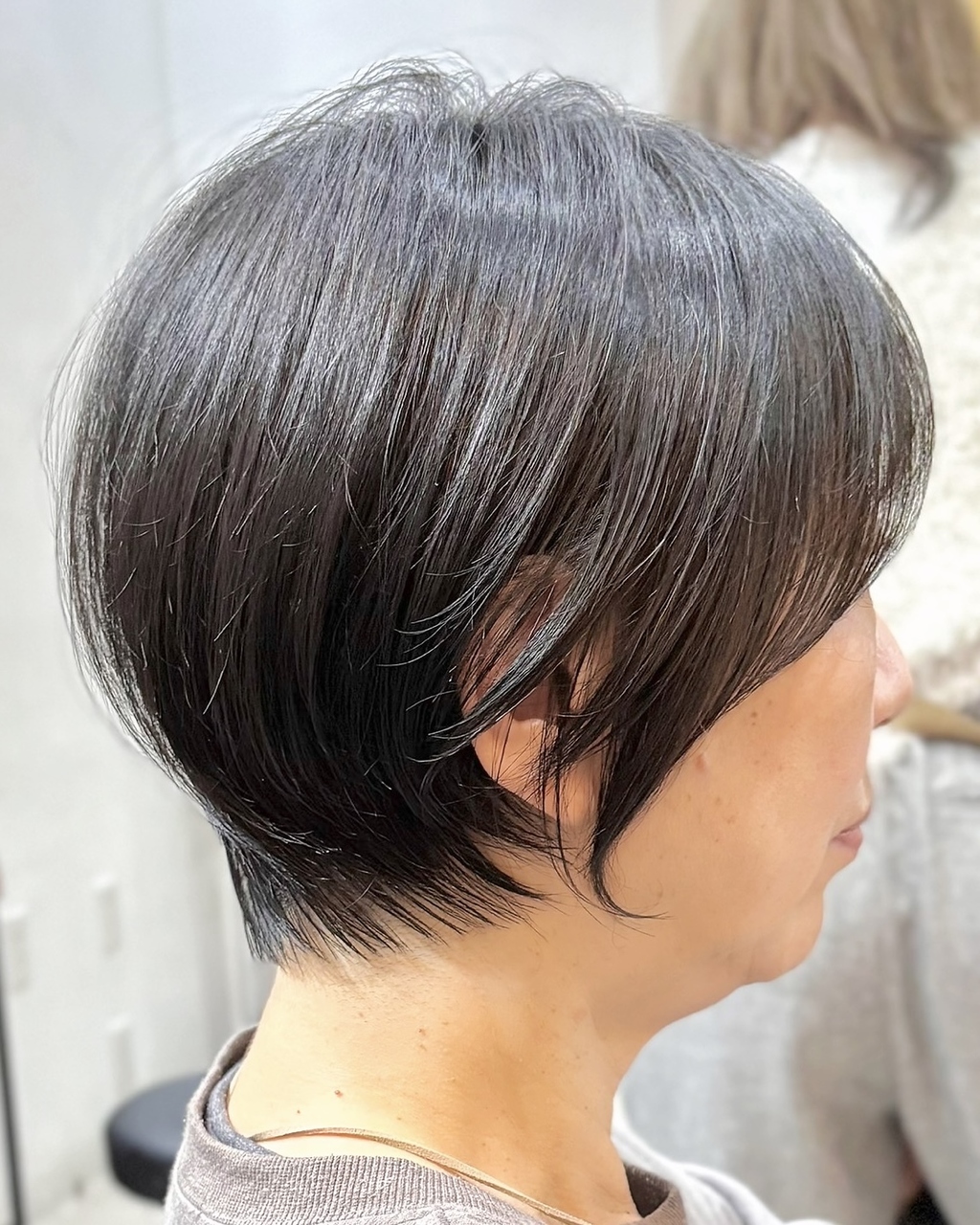 似合わせ　大人丸みショート