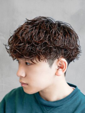 リロン 新宿(RIRON) 【RIRON】メンズマッシュ×シャドウパーマ