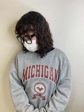 スパイラルパーマ×ボブスタイル