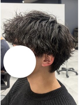 フイ 自由が丘(men's salon Hui) 波巻きパーマ/波巻きスパイラル/ニュアンス