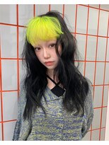 ペレ 原宿(PELE)&nbsp;ダブルカラー/ケアブリーチ/羽エクステ/原宿