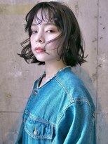 エンス 銀座(Ence)&nbsp;暗めカラー/韓国風巻き/レイヤーカット/髪質改善/縮毛矯正/銀座