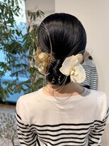 ケファ(Kepa)&nbsp;タイトシニヨン 着物ヘア