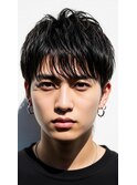 越谷メンズ/ニュアンス×フェザー×シャドウ×ツイストパーマ