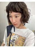 くせ毛風パーマ/フレンチショート/フレンチボブパーマ