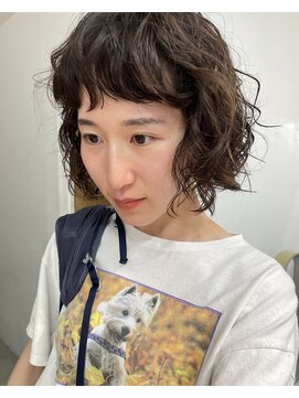 ナループロアツム(Nalu pu loa Tsum) くせ毛風パーマ/フレンチショート/フレンチボブパーマ