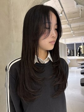 ニコ トウキョウ ヨコハマ(nico) レイヤーカット顔周りレイヤーウルフハッシュカット