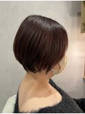 丸みショートボブ