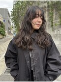 ロングパーマ