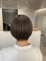 トキ(toki)&nbsp;丸みショート×ブラウンベージュ