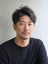 エミヲ 石川町(emiwo)&nbsp;40代・50代メンズカット×ニュアンスパーマ