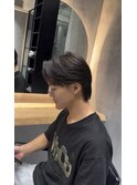 曲がる縮毛矯正でつくる毛流れセンターパート